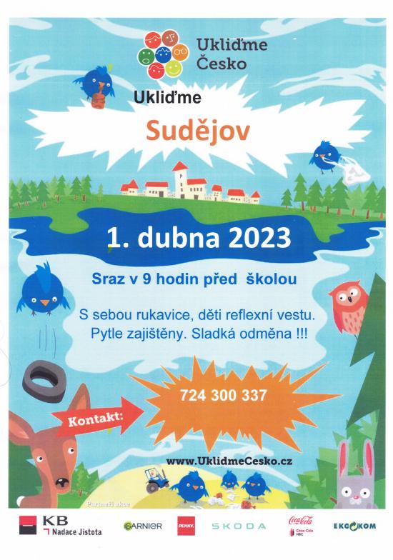 Uklidíme Česko Sudějov
